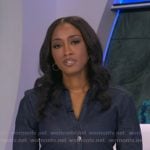 Brittany’s denim shirtdress on Good Morning America