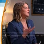 Christine’s blue blazer on Today