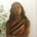 Dara’s tie dye stripe mini dress on Summer House