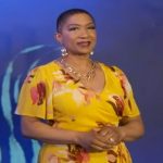 Deja Vu’s yellow floral wrap dress on Live with Kelly and Mark