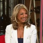 Denise Austin’s white blazer on NBC News Daily