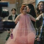 Elsbeth’s pink ruffled tulle dress on Elsbeth