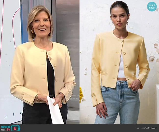 Kate’s beige jacket on NBC News Daily