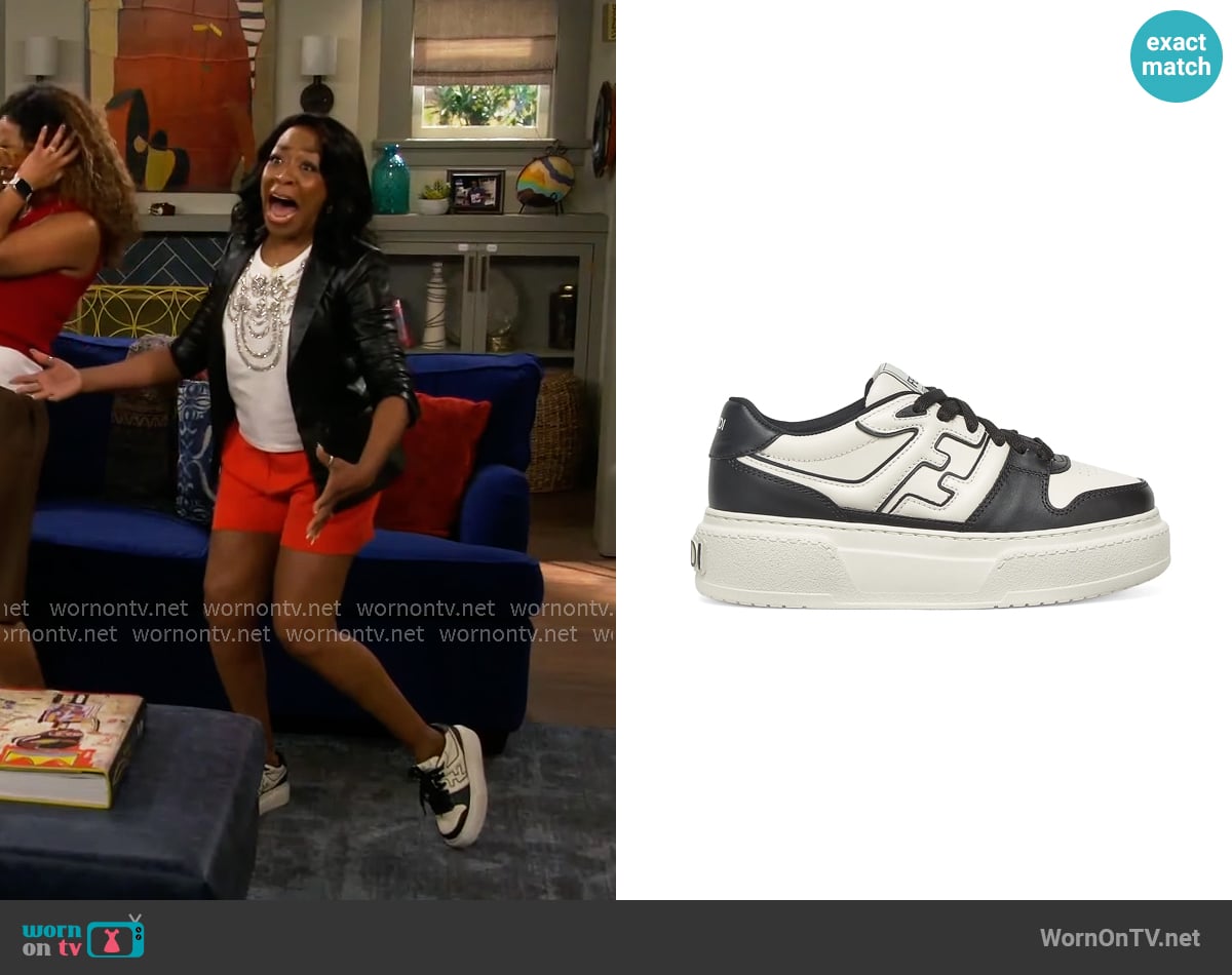 Tina’s sneakers on The Neighborhood Tina’s sneakers on The Neighborhood