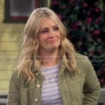 Gemma’s green jacket on The Neighborhood