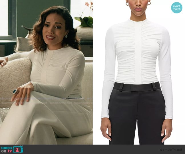 Herve Leger The Veronica Top worn by Tess Rathbone (Kaley Ronayne) on Elsbeth