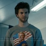 Hughie’s gray sweater on The Boys