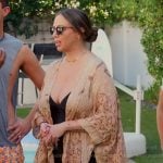 Janet’s printed kimono on The Valley