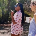 Jasmine’s cherry print pajamas on The Valley