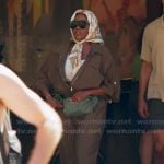 Jasmine’s khaki jumpsuit on The Valley