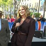 Jenna’s brown blazer and pants on Today