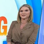 Jenna’s brown leather belt on Today