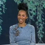 June Ambrose’s denim midi dress on Today