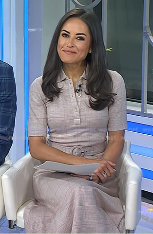 Kaylee’s plaid polo dress on Today