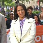 Laura’s white coat on Today