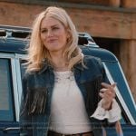 Dolly’s denim fringe jacket on Marshals