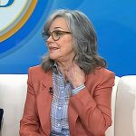 Sally Field’s orane blazer on Today