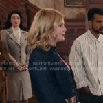 Sam’s denim jacket and plaid skirt on Ghosts