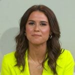 Sophie Flay’s neon yellow blazer on Good Morning America