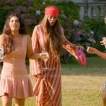 Liz’s striped maxi dress on The Real Housewives of Rhode Island